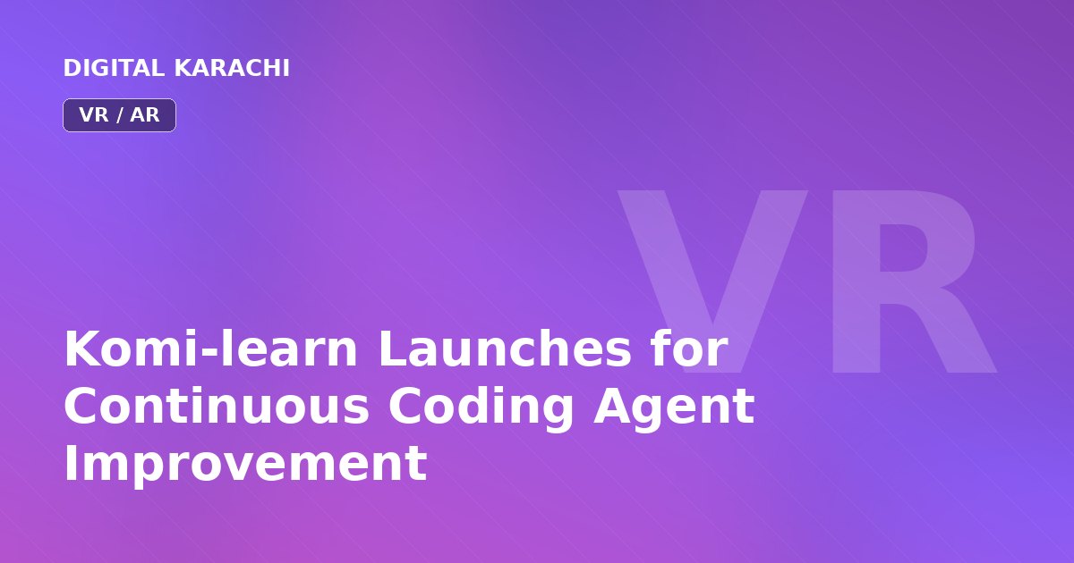Komi-learn Launches for Continuous Coding Agent Improvement